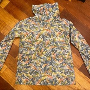 Multicolor turtleneck top